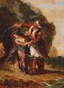 Eugene Delacroix Bride of Abydos oil painting on canvas